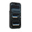 For iPhone 17 Pro Case TPU + PU Leather Hardware Decor Phone Cover with Card Holder - Black - 4