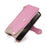 For Google Pixel 10 Leather Case Wallet Stand Cover Irregular Tail Style with Chain Strap - Pink - 2