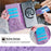 For Google Pixel 10 Pro XL Case Butterfly Flower Imprinted PU Leather Wallet Phone Cover - Purple - 5