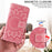 For Samsung Galaxy S26 Leather Wallet Case Sunflower Imprinted Phone Cover - Pink - 5