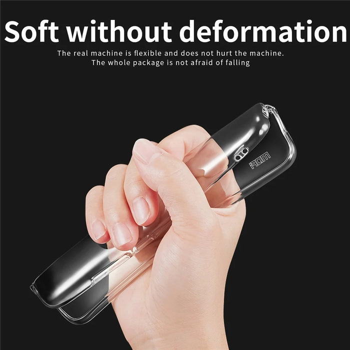 MOFI For Samsung Galaxy S23 Soft TPU High Transparency Phone Case Drop-Resistant Lightweight Cell Phone Protective Cover - 4