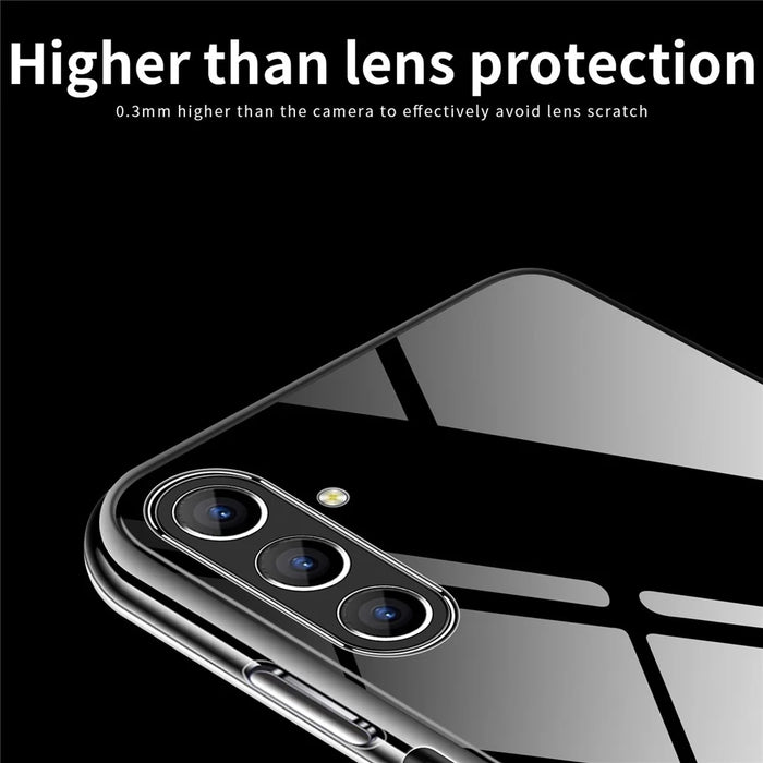 MOFI For Samsung Galaxy S23 Soft TPU High Transparency Phone Case Drop-Resistant Lightweight Cell Phone Protective Cover - 6