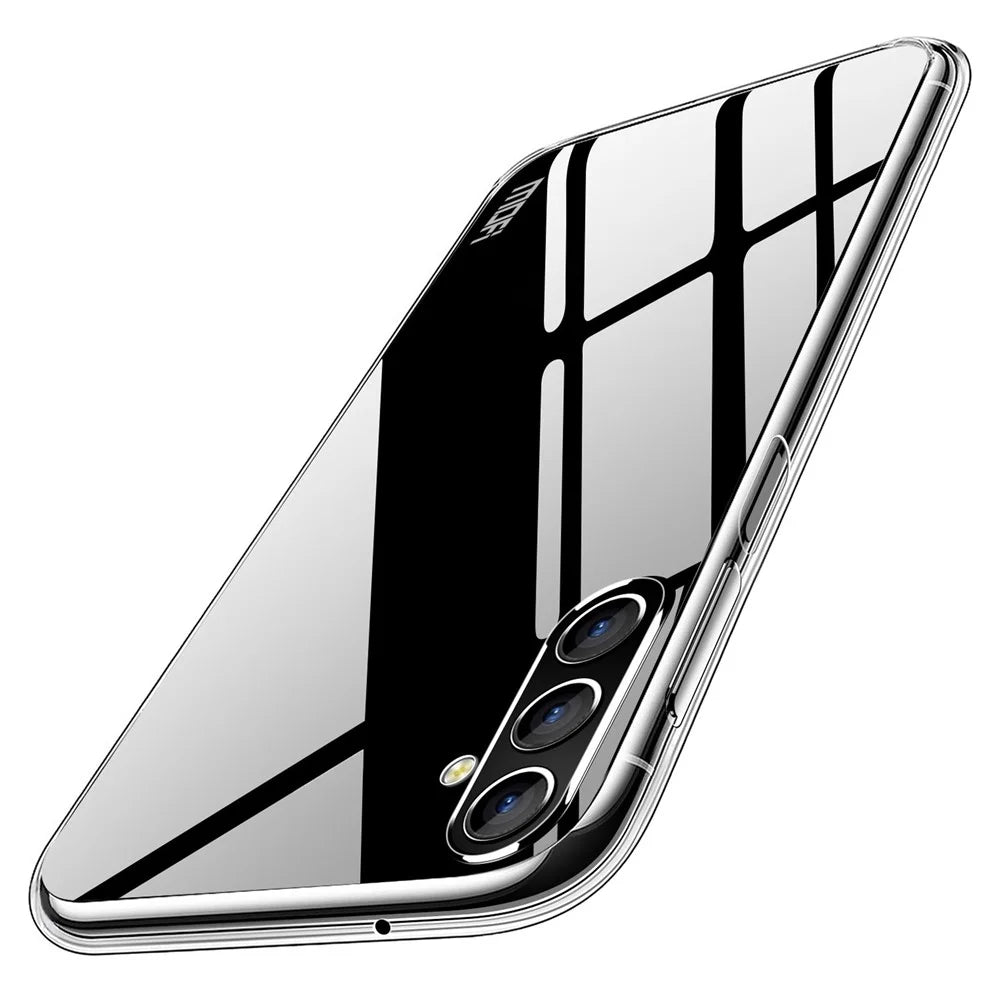 MOFI For Samsung Galaxy S23+ Anti-drop Soft TPU Transparent Phone Case Anti-Yellow Smartphone Cover - 2
