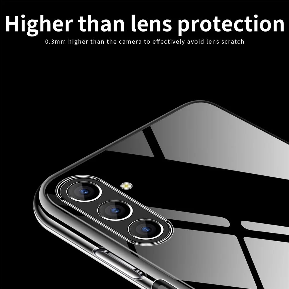 MOFI For Samsung Galaxy S23+ Anti-drop Soft TPU Transparent Phone Case Anti-Yellow Smartphone Cover - 6