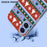 For iPhone 16 Plus Case Christmas Themed Pattern Printing TPU Phone Back Cover - Christmas Ribbons - 3