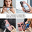 CASEME For iPhone 17 Phone Cases  008 Leather Cover with Detachable Wallet and Strap - Pink - 7