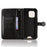 Wallet Case For Blackview BV5300  /  BV5300 Pro  /  BV5300 Plus  /  Oscal S70  /  S70 Pro Dot Pattern Imprint PU Leather Phone Cover with Wrist Strap - Black - 2