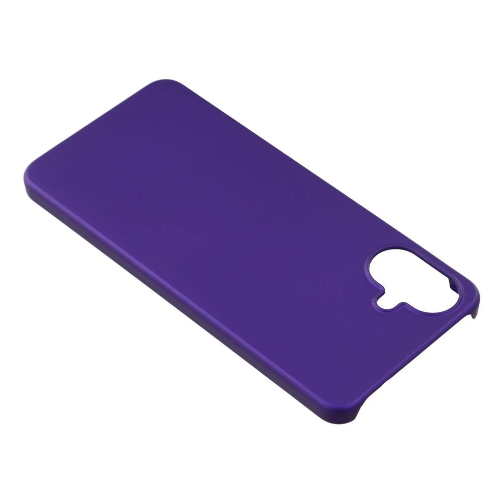 For Samsung Galaxy A07 5G / A07 4G Case Hard PC Drop Proof Frosted Minimalist Phone Cover - Purple - 5