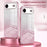 For iPhone Air Case Electroplating Gradient Glitter TPU Phone Cover - Pink - 3
