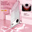 For iPhone Air Case Electroplating Gradient Glitter TPU Phone Cover - Pink - 6