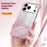 For iPhone 17 Pro Case Electroplating Gradient Glitter TPU Phone Cover - Pink - 5