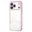 For iPhone 17 Pro Max Case Electroplating Frame Soft TPU Phone Cover - Pink - 1