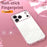 For iPhone 17 Pro Max Case Electroplating Frame Soft TPU Phone Cover - Pink - 4