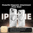 ABEEL Q-LUCK For iPhone 13 Magnetic Case Rotating Kickstand Shockproof TPU + PC Phone Back Cover - Silver - 2