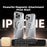 ABEEL Q-LUCK For iPhone 16 Pro Max Magnetic Case Rotating Kickstand Shockproof TPU + PC Phone Back Cover - Silver - 2