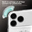 ABEEL Q-LUCK For iPhone 17 Pro Magnetic Case Rotating Kickstand Shockproof TPU + PC Phone Back Cover - Silver - 7