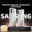 ABEEL Q-LUCK For Samsung Galaxy S25 Edge Magnetic Case Rotating Kickstand Shockproof TPU + PC Phone Back Cover - Silver - 2