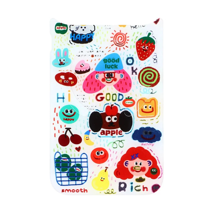 For iPhone 17 Pro Max Magnetic Back Plates Pattern Printed Quick Change Backplate (Backplate Only) - Cartoon Elements - 2