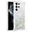 For Samsung Galaxy S23 Ultra TPU Case Glitter Quicksand Shockproof Phone Back Cover - Silver  /  Hearts - 1