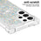 For Samsung Galaxy S23 Ultra TPU Case Glitter Quicksand Shockproof Phone Back Cover - Silver  /  Hearts - 3