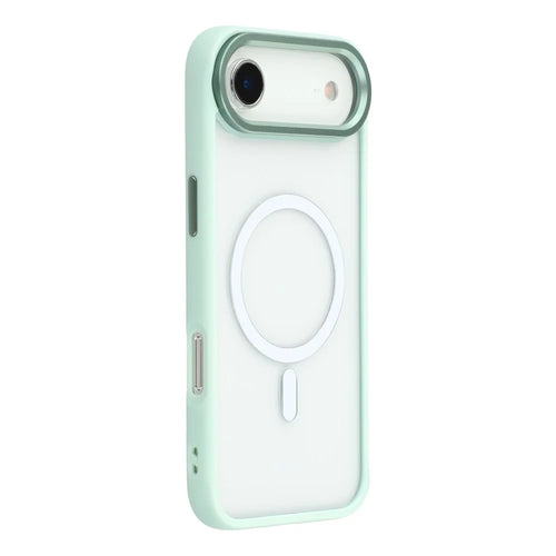 For iPhone Air Clear Phone Case Compatible with MagSafe PC TPU Back Cover (Phone Case Only) - Green - 1