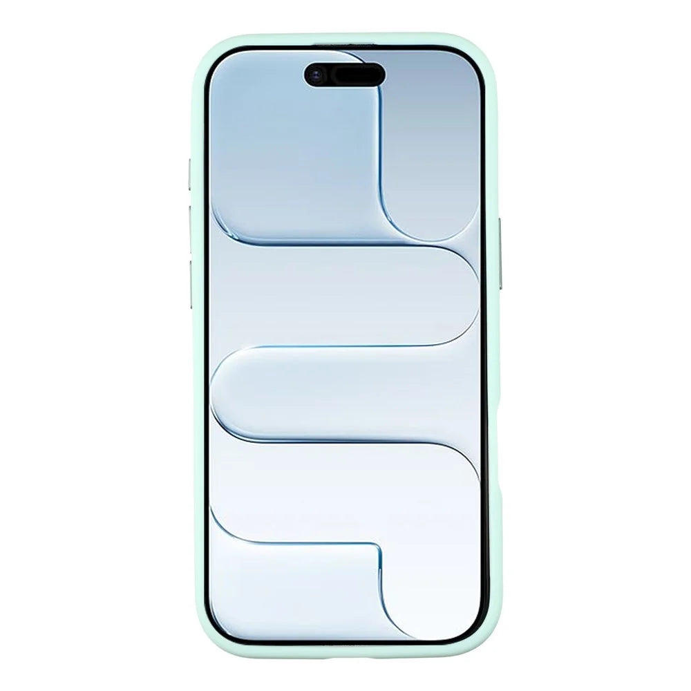 For iPhone Air Clear Phone Case Compatible with MagSafe PC TPU Back Cover (Phone Case Only) - Green - 2
