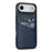 For iPhone Air Case Card Slot Slim-Fit PU + TPU Mobile Cover - Blue - 2