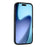 For iPhone Air Case Card Slot Slim-Fit PU + TPU Mobile Cover - Blue - 3
