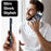 For iPhone Air Case Card Slot Slim-Fit PU + TPU Mobile Cover - Blue - 6