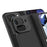 GKK For Google Pixel 10 Pro Fold Case Magnetic Hinge Side Kickstand Leather Coated PC Phone Cover with Tempered Glass Screen Film - Silver - 4
