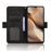 For Cubot X100 Leather Case Phone Wallet Cover with Multiple Card Slots - Black - 3