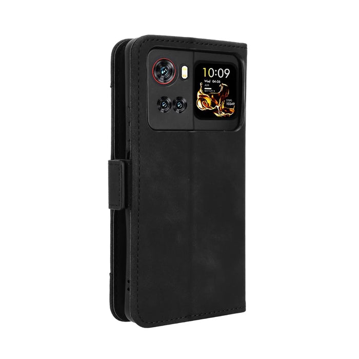 For Cubot X100 Leather Case Phone Wallet Cover with Multiple Card Slots - Black - 7