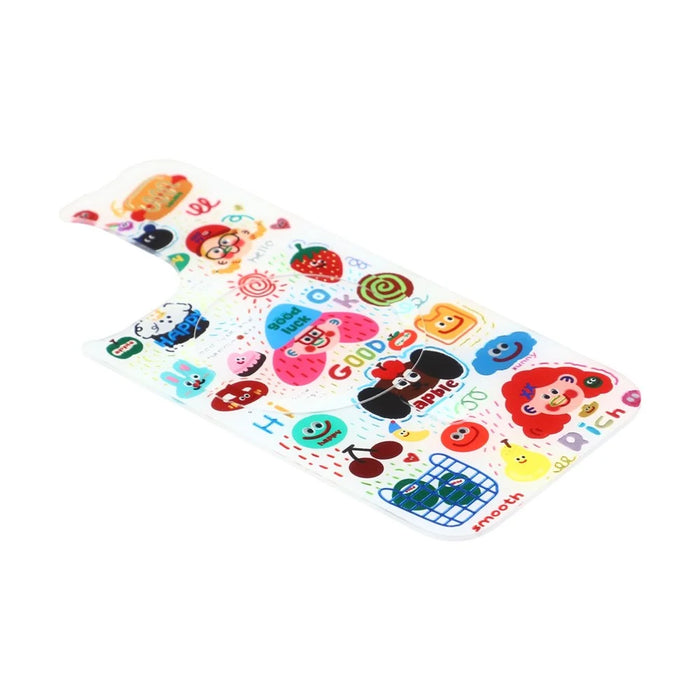 For iPhone 17 Magnetic Back Plates Pattern Printed Quick Change Backplate (Backplate Only) - Cartoon Elements - 4