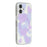 For iPhone 17 Case Heart Pattern TPU + PC Protective Phone Cover Compatible with MagSafe - Purple - 1