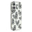 For iPhone 17 Magnetic Case Hollow Leopard Print Design TPU PC Phone Back Cover - Style 5 - 1