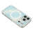 For iPhone 17 Pro Max Case Shimmering Starry Stripe Pattern TPU + PC Phone Cover Compatible with MagSafe - Blue - 5