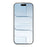 For iPhone Air Case Shimmering Starry Stripe Pattern TPU + PC Phone Cover Compatible with MagSafe - Multi-color - 2