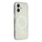 For iPhone 17 Case Shimmering Starry Stripe Pattern TPU + PC Phone Cover Compatible with MagSafe - White - 1