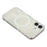 For iPhone 17 Case Shimmering Starry Stripe Pattern TPU + PC Phone Cover Compatible with MagSafe - White - 5