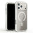 For iPhone 17 Pro Max Case Compatible with MagSafe Air Cushion Anti Drop TPU Phone Back Cover - White - 1