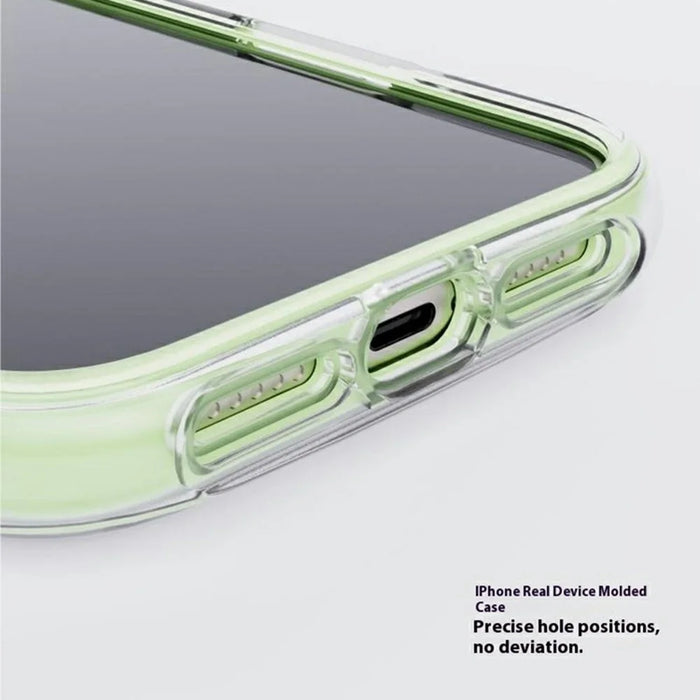 For iPhone 17 Pro Max Case Compatible with MagSafe Air Cushion Anti Drop TPU Phone Back Cover - White - 6