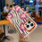 For iPhone 16 Pro Max Case Compatible with MagSafe Heart Zebra Pattern Leather Coated PC Phone Cover - 5