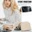 For iPhone 16 Pro Max Case RFID Blocking Zipper Wallet Leather + TPU Phone Cover with Shoulder Strap - Apricot - 7