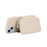 For iPhone 14 / 13 Case RFID Blocking Zipper Wallet Leather + TPU Phone Cover with Shoulder Strap - Apricot - 2