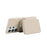 For Samsung Galaxy S23 Ultra Case RFID Blocking Zipper Wallet Leather + TPU Phone Cover with Shoulder Strap - Apricot - 2