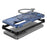 For Samsung Galaxy S26 Magnetic Case Rotating Metal Kickstand Shockproof PC + TPU Phone Back Cover - Dark Blue - 3