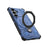 For Samsung Galaxy S26 Magnetic Case Rotating Metal Kickstand Shockproof PC + TPU Phone Back Cover - Dark Blue - 5