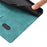 For iPhone 15 Pro Max Flip Case Cherry Blossom Pattern Leather Wallet Stand iPhone Cover with Wrist Strap - Green - 4