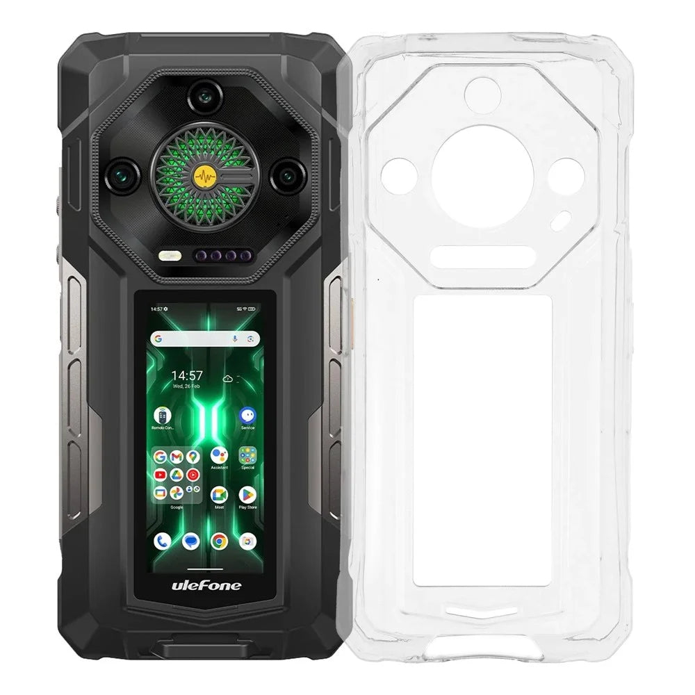 For Ulefone Armor 33 Pro Case Soft TPU Drop Protection Phone Cover - Transparent - 1
