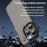 For iPhone 14 Pro Max Case Skin Touch Matte Anti Drop TPU PC Phone Back Cover - Black - 2